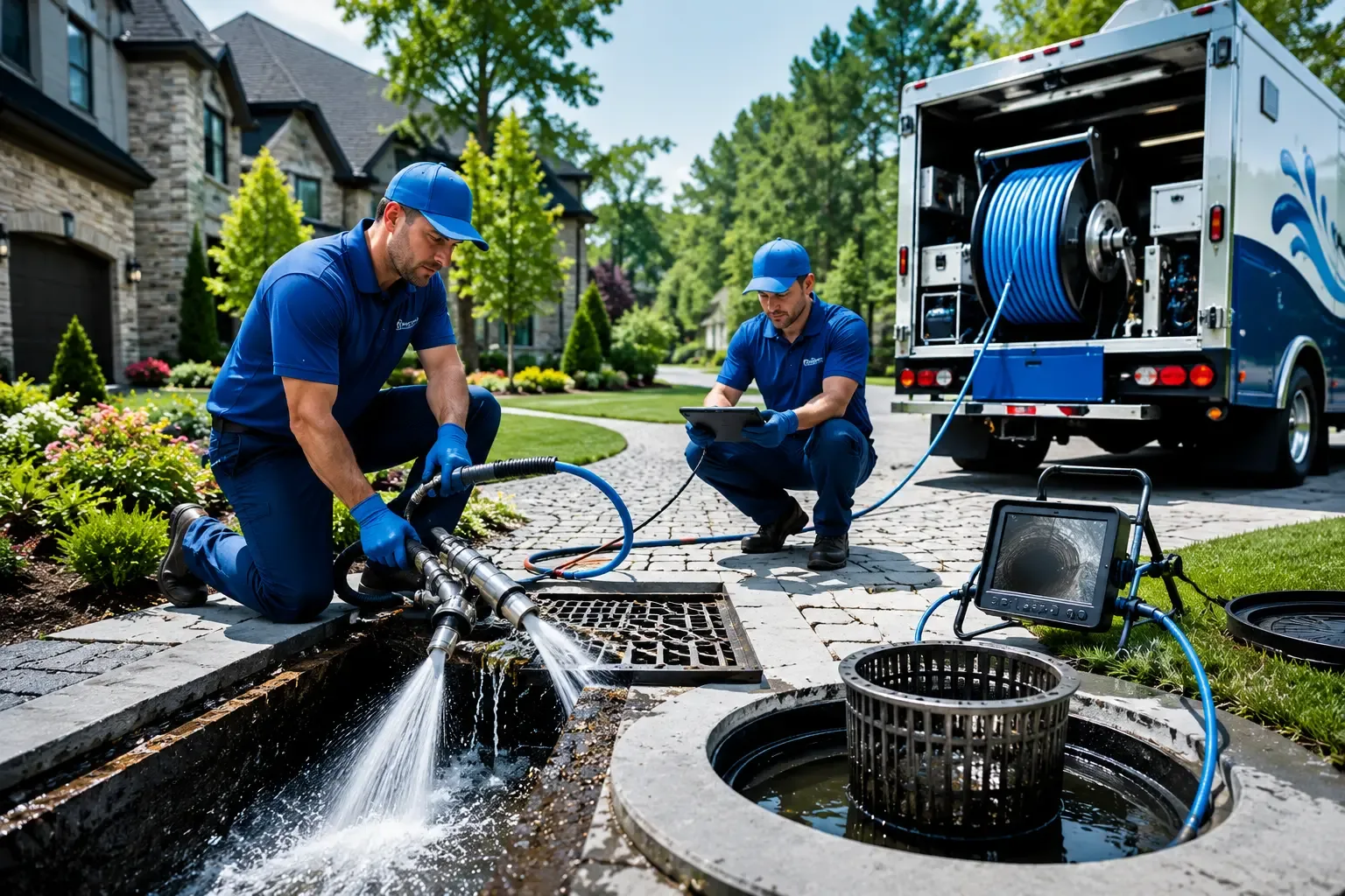 Local outdoor drain cleaning professionals in Tebbetts, MO