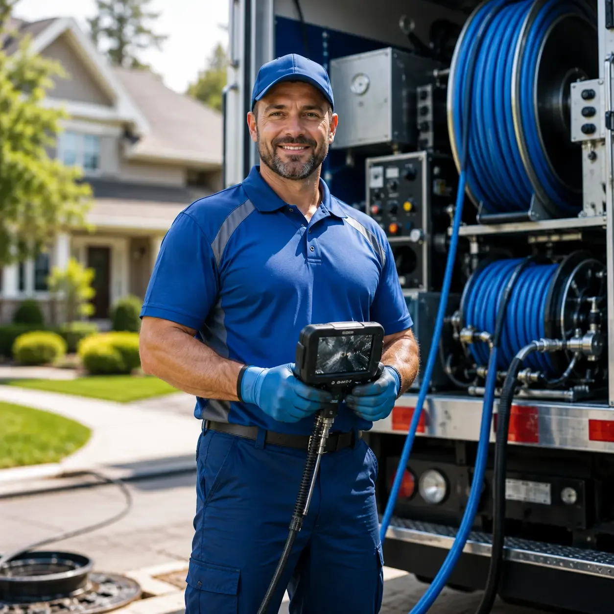 Local outdoor drain cleaning specialists in Tebbetts, MO
